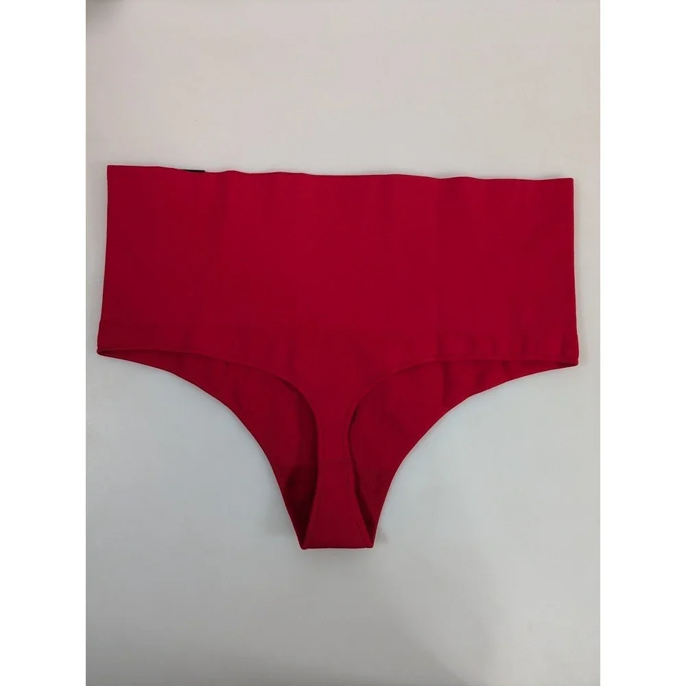 Spanx‎ Womens Bundle Lot of 2 Ecocide Thong sz XL Red NWT